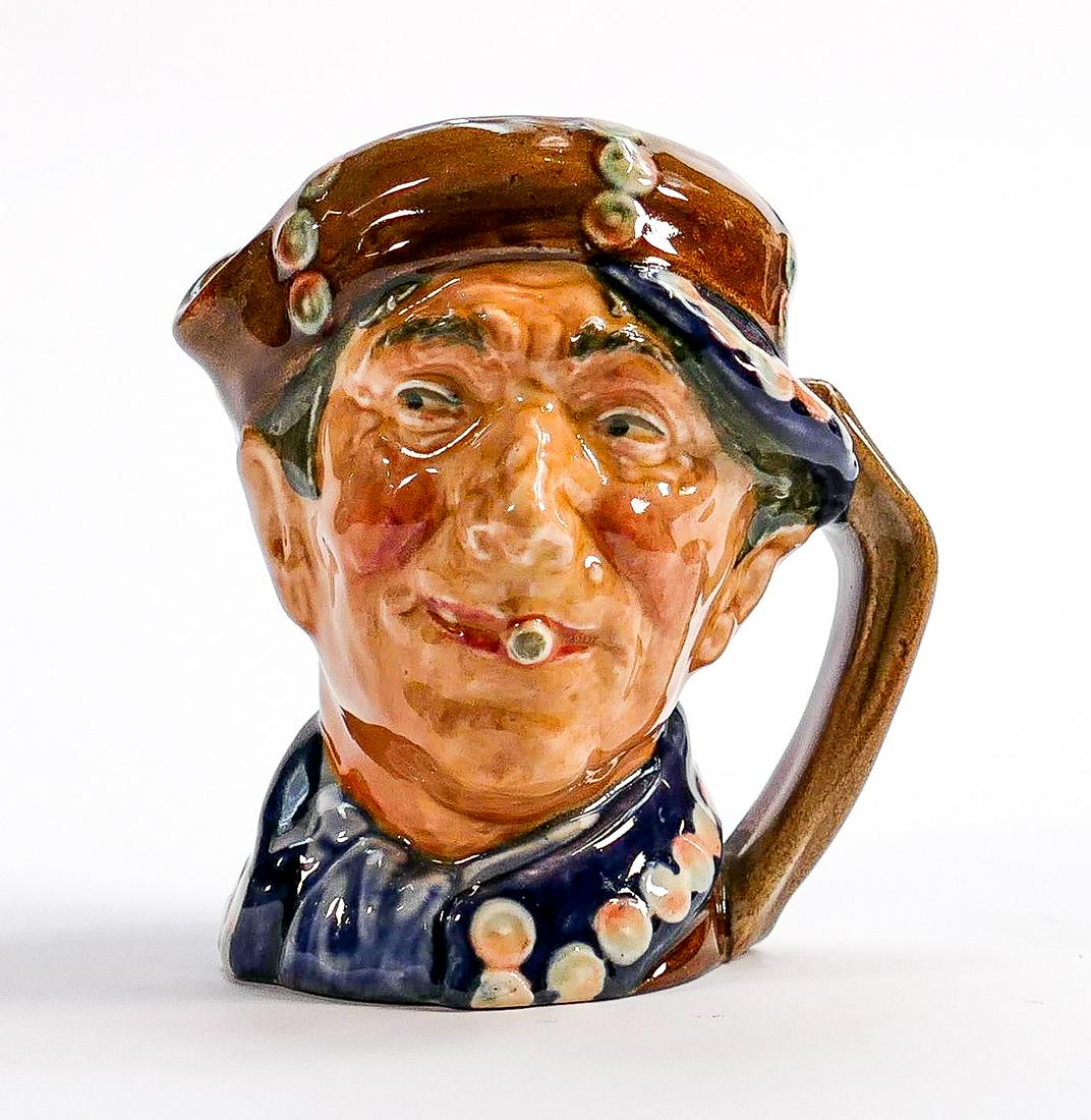Royal Doulton rare small character jug blue Pearly Boy: (1 of 3)