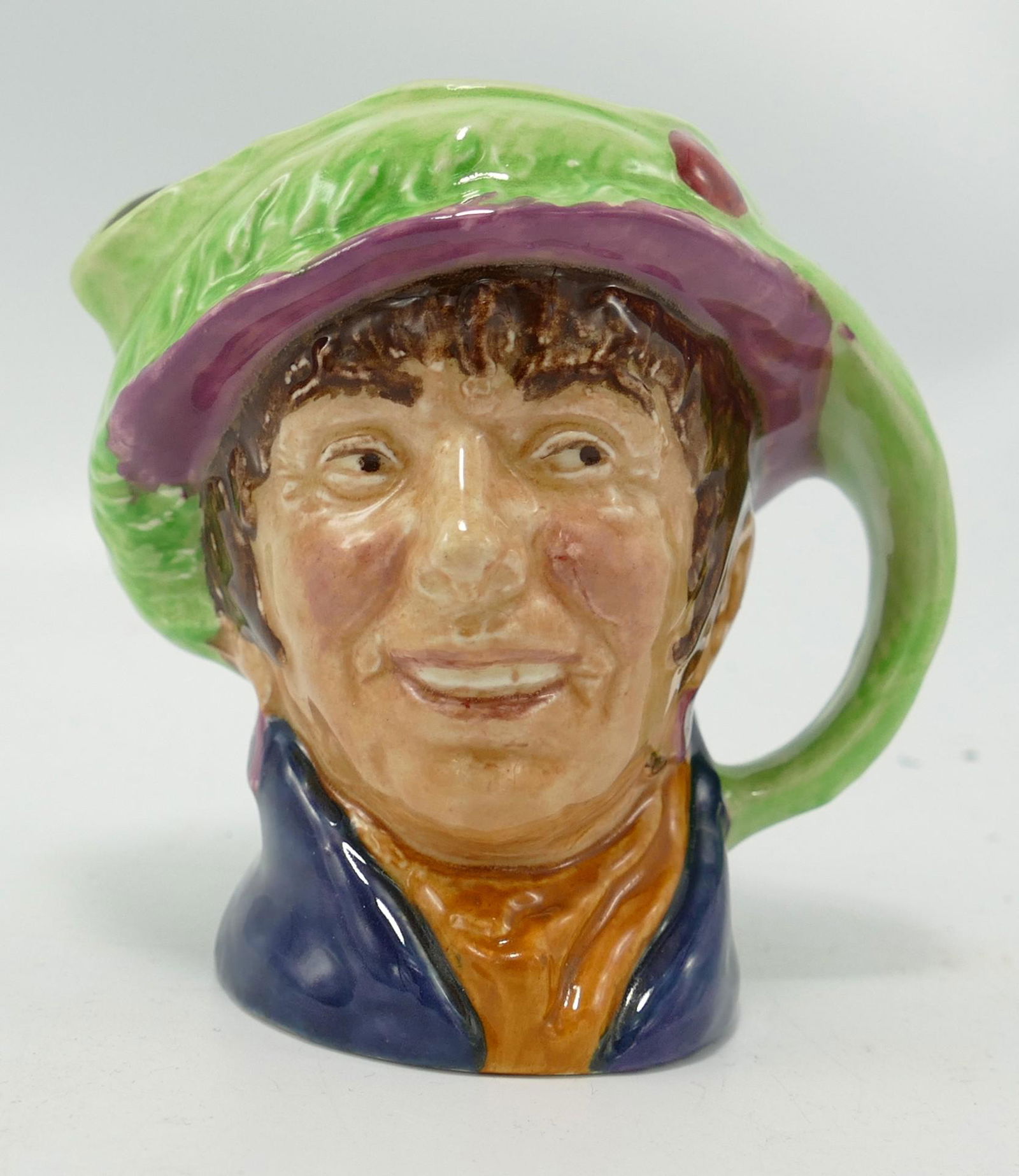 Royal Doulton rare small character jug Pearly Girl with (1 of 3)