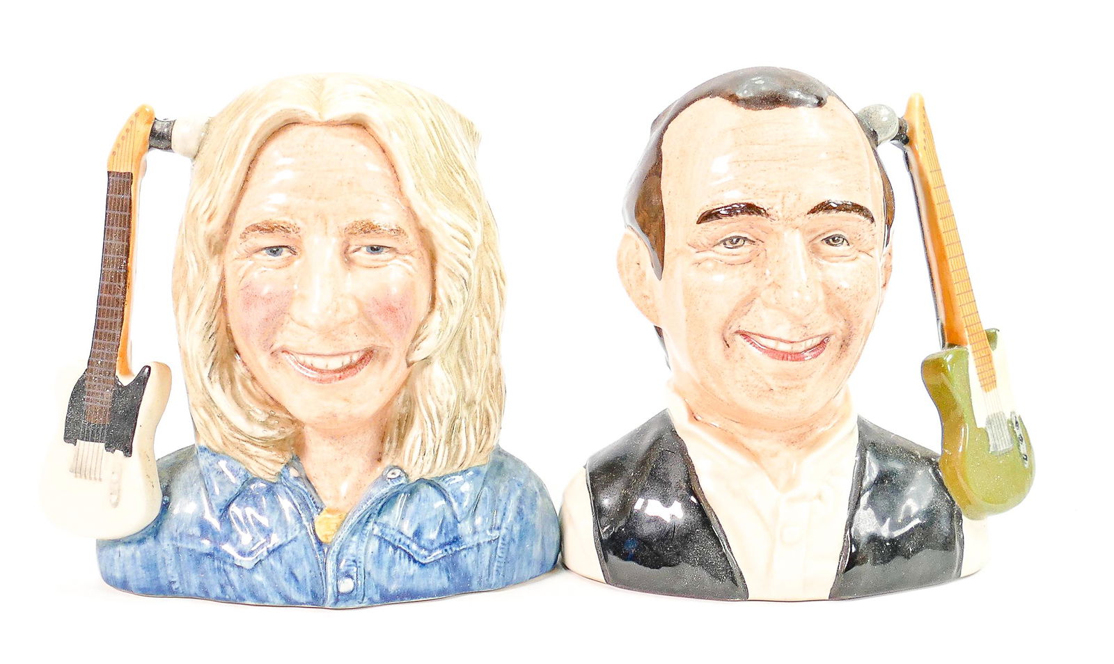 Royal Doulton small character jugs Rick Parfitt D6926 & (1 of 3)