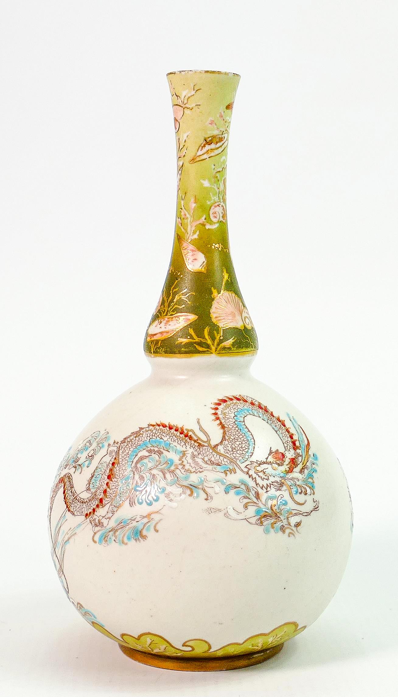 Doulton Lambeth Carrara ware vase Decorated with (0604) on Mar 10