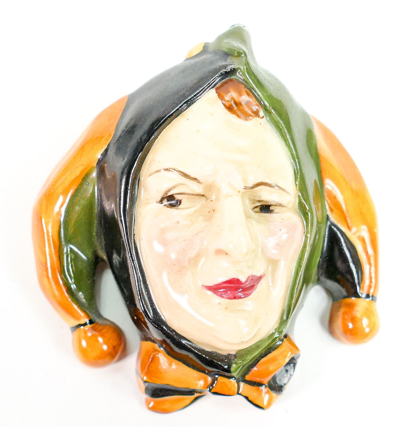Royal Doulton miniature wall mask The Jester HN1611: (1 of 3)