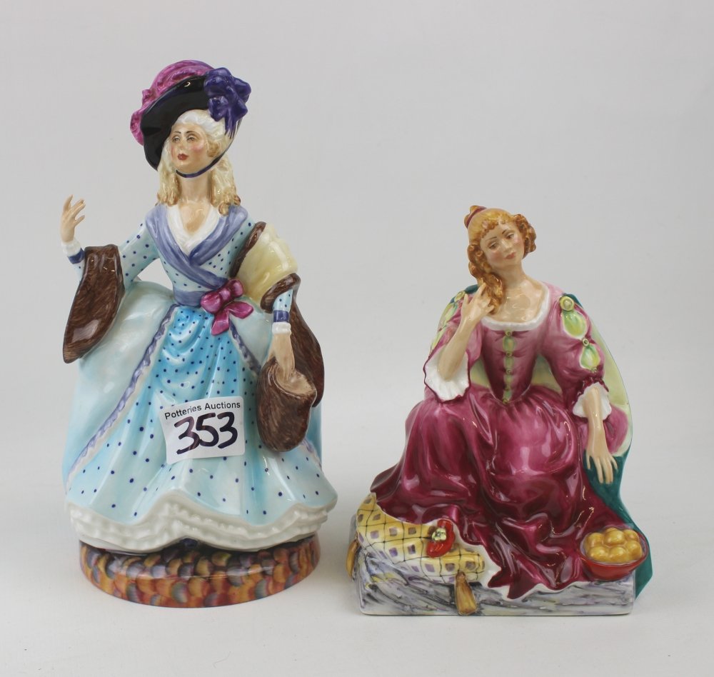 Two Kevin Francis Figures: Illustrious Ladies of the Stage - Sarah Siddons & Nell Gwyn: Two Kevin Francis Figures: Illustrious Ladies of the Stage - Sarah Siddons & Nell Gwyn