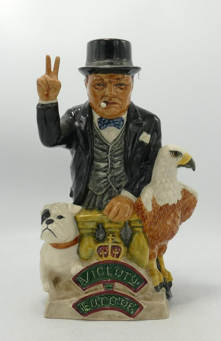 Kevin Francis Toby Jug Winston Spencer Churchill 50th Anniversary of VE Day: (1 of 1)