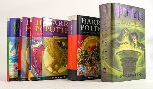 Harry Potter Boxed Set, 1-4, Paperback, First American Edition