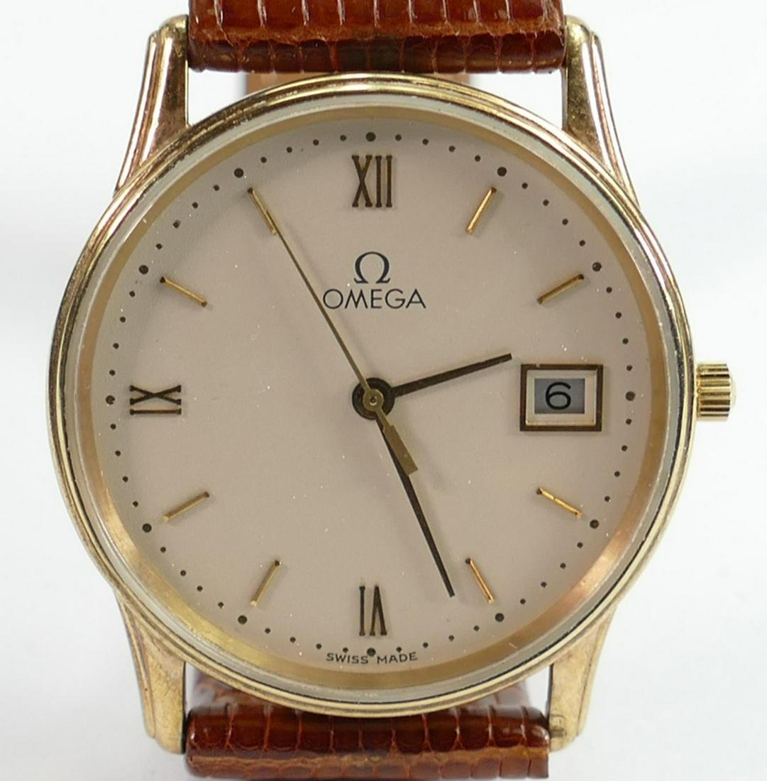 Omega quartz store 1430 gold