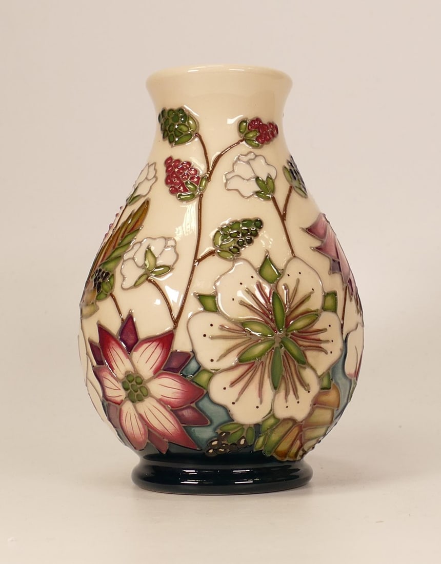 Moorcroft Bramble revisited vase. Dated 2010, height 14cm (1 of 1)