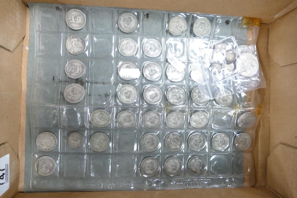 Pre 1946 & pre 1920 silver shillings, plus a few other pre 47 coins. (1 of 1)
