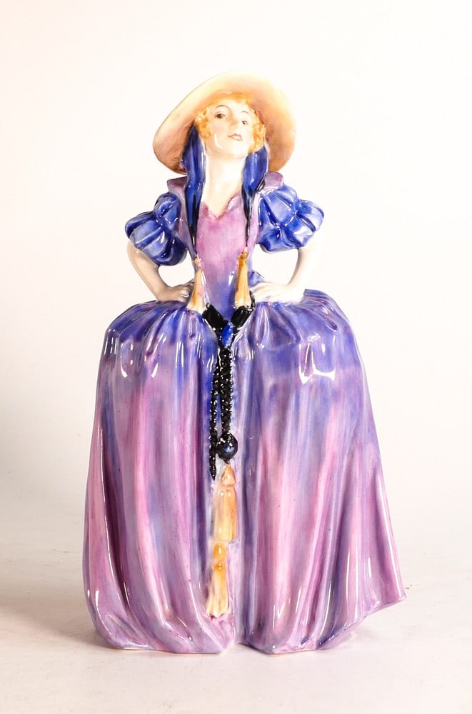 Royal Doulton early figure Patricia HN1431, dated 1933.: Royal Doulton early figure Patricia HN1431, dated 1933.
