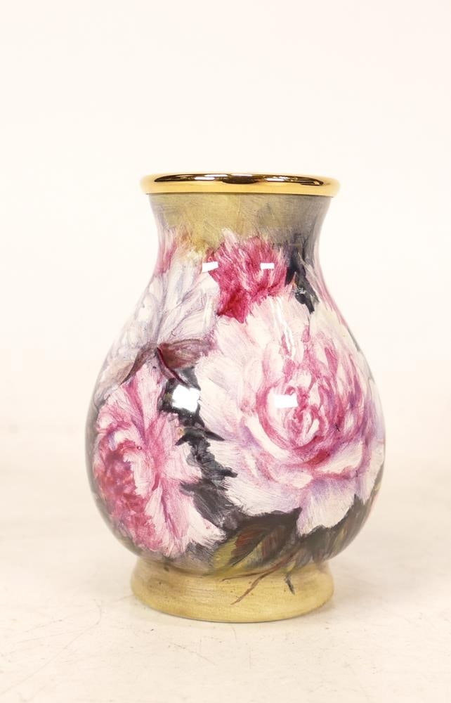 Moorcroft enamel Titanic oval lidded box by Geoff Taylor , Limited edition10/50. Boxed, length 6.5cm (1 of 4)