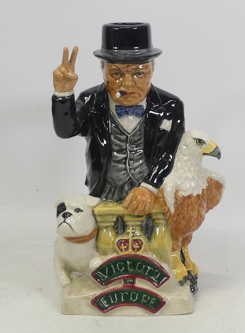 Kevin Francis, Winston Spencer Churchill Toby Jug. Limited edition 228 of 6750. (1 of 3)