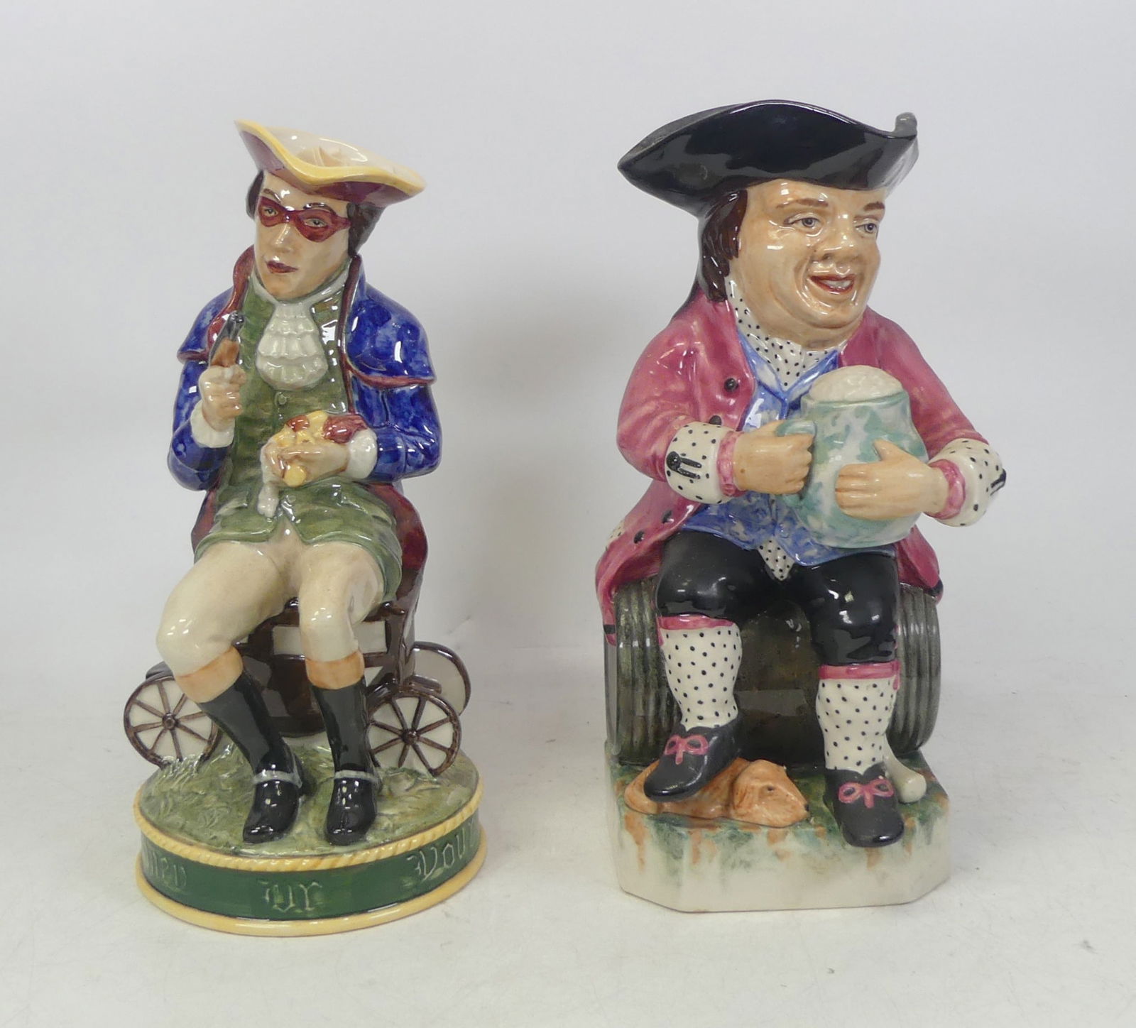 Kevin Francis, Two Toby Jugs incluees The Lord Howe Toby Jug and Dick Turpin. Both limited (1 of 1)