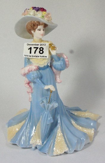 Coalport High Society Lady Sara limited edition NO 2533: Coalport High Society Lady Sara limited edition NO 2533 of 5000