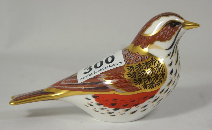 Royal Crown Derby Paperweight of Collectors red winged,: Royal Crown Derby Paperweight of Collectors red winged, Boxed
