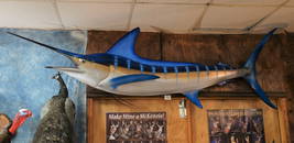 9ft. Brand New! 135Lbs. Striped Marlin Fiberglass Reproduction Taxidermy Fish Mount