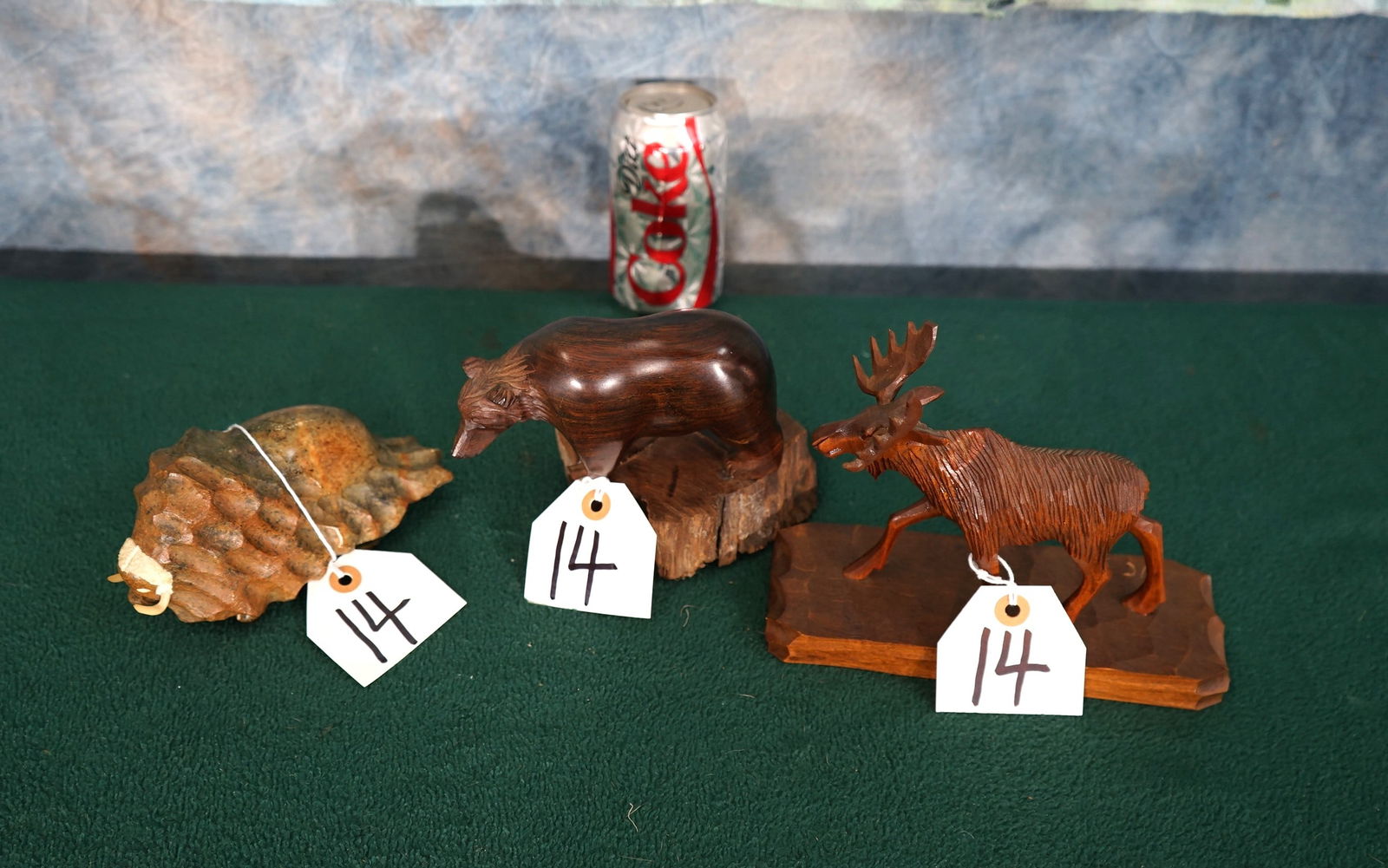 (3) Decorative Animal Carvings (1 of 2)
