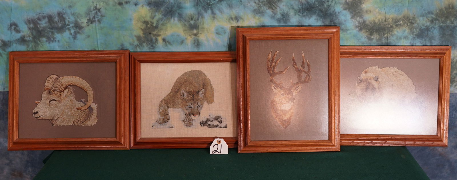 (4) Framed Animal Pictures (1 of 1)