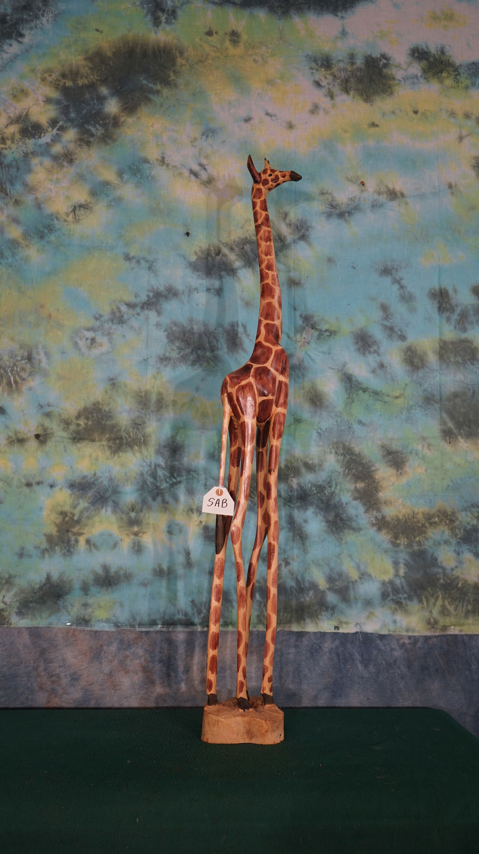 3ft wooden cheap giraffe