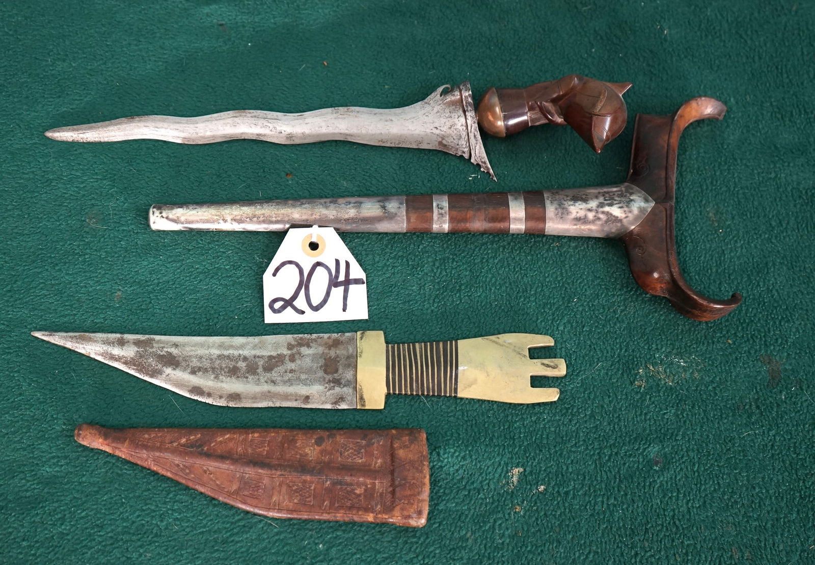 Pair of African Knives from Ethiopia (1 of 2)