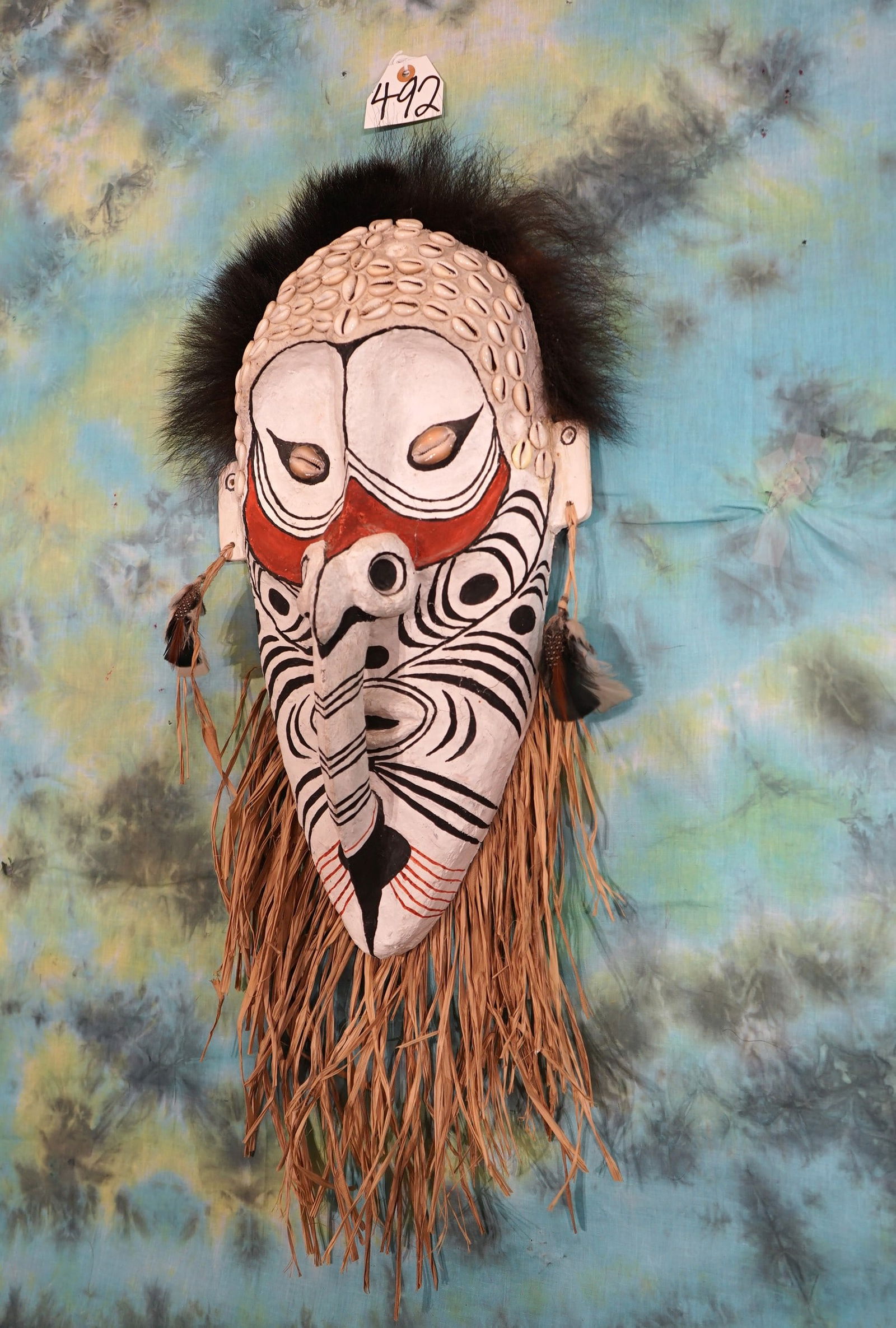 Very Awesome Large African Mask (1 of 2)