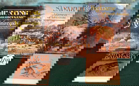 (5) Very Good & Detailed Books on Big Game Hunting