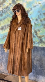 Beautiful Ladies Long Mink Fur Coat size L/XL from Bakeslee's Furs in Waterbury, CT