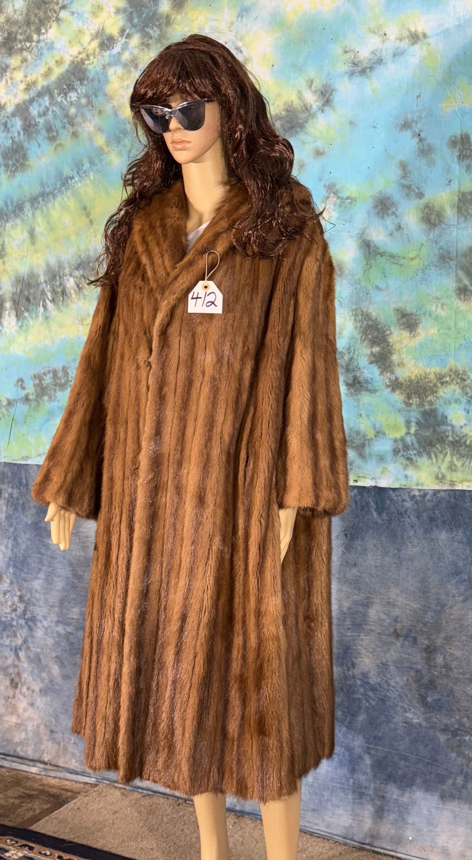 Beautiful Ladies Long Mink Fur Coat size L/XL from Bakeslee's Furs in Waterbury, CT (1 of 3)