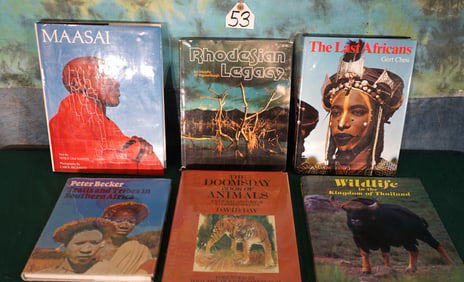 Six Books about the Native People of Africa and Wildlife