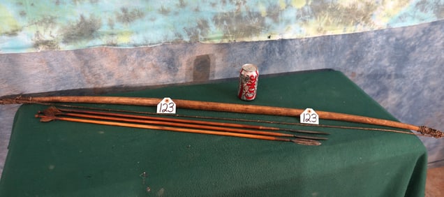 Kalahari Bushman Bow & Arrows
