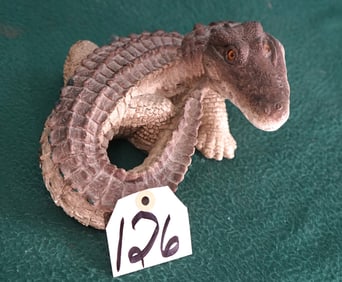 Cool Ceramic Alligator made by Classic Critters