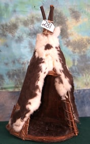 Miniature Native American Indian Teepee