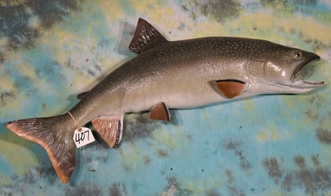 42" Lake Trout Fiberglass Reproduction Taxidermy Fish Mount