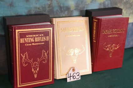 Three Books on Rifles and Guns that are used on Safari, by Craig Boddington