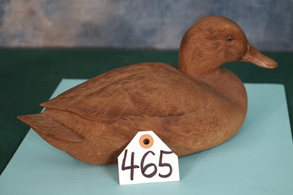 Outstanding Wood Carved Mallard Duck, done by World Champion Randy Tull