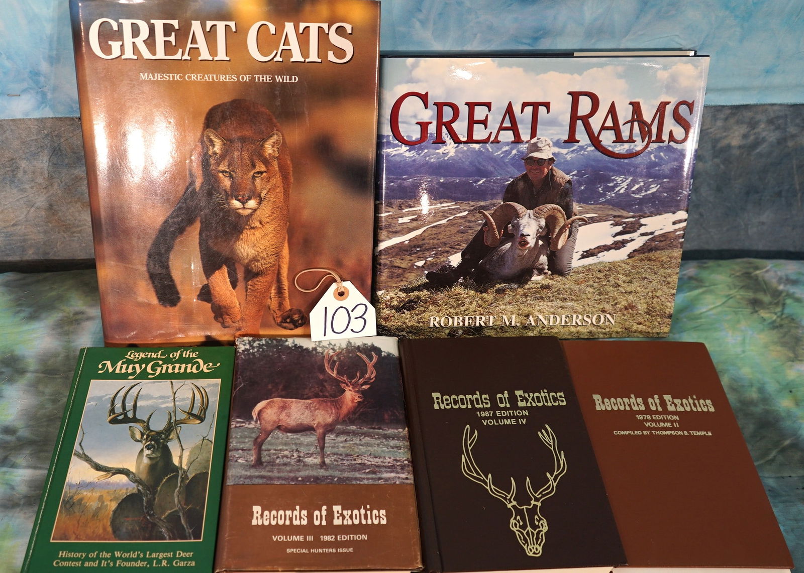 (6) Books About Big Game Hunting and Records of Exotic Animals (1 of 3)