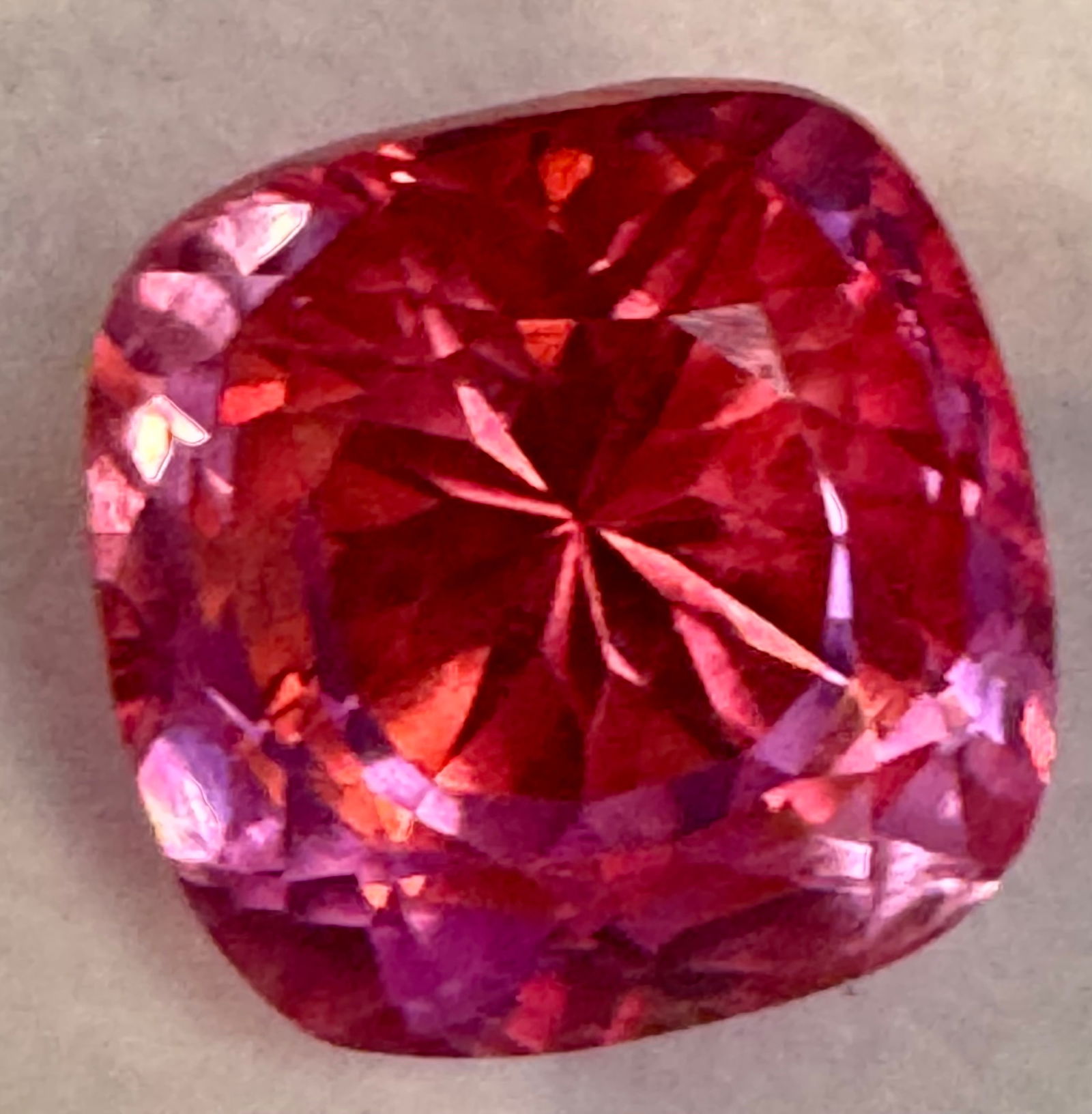 18.30Ct. Pitambari Pink Sapphire Cushion Cut Certified Loose Gemstone (1 of 6)