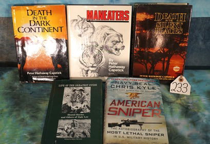 (5) Great Books for Sportsmen and Adventurer's