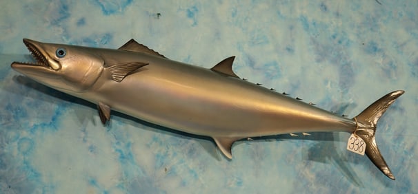 39 1/2" King Mackerel Fiberglass Reproduction Taxidermy Fish Mount