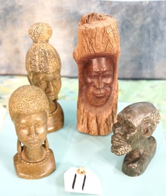 Four African Made Decorations