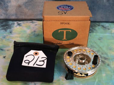 Brand New! Ted Juracsik Salt Water Fly Fishing Reel made by Tibor Reel Corp