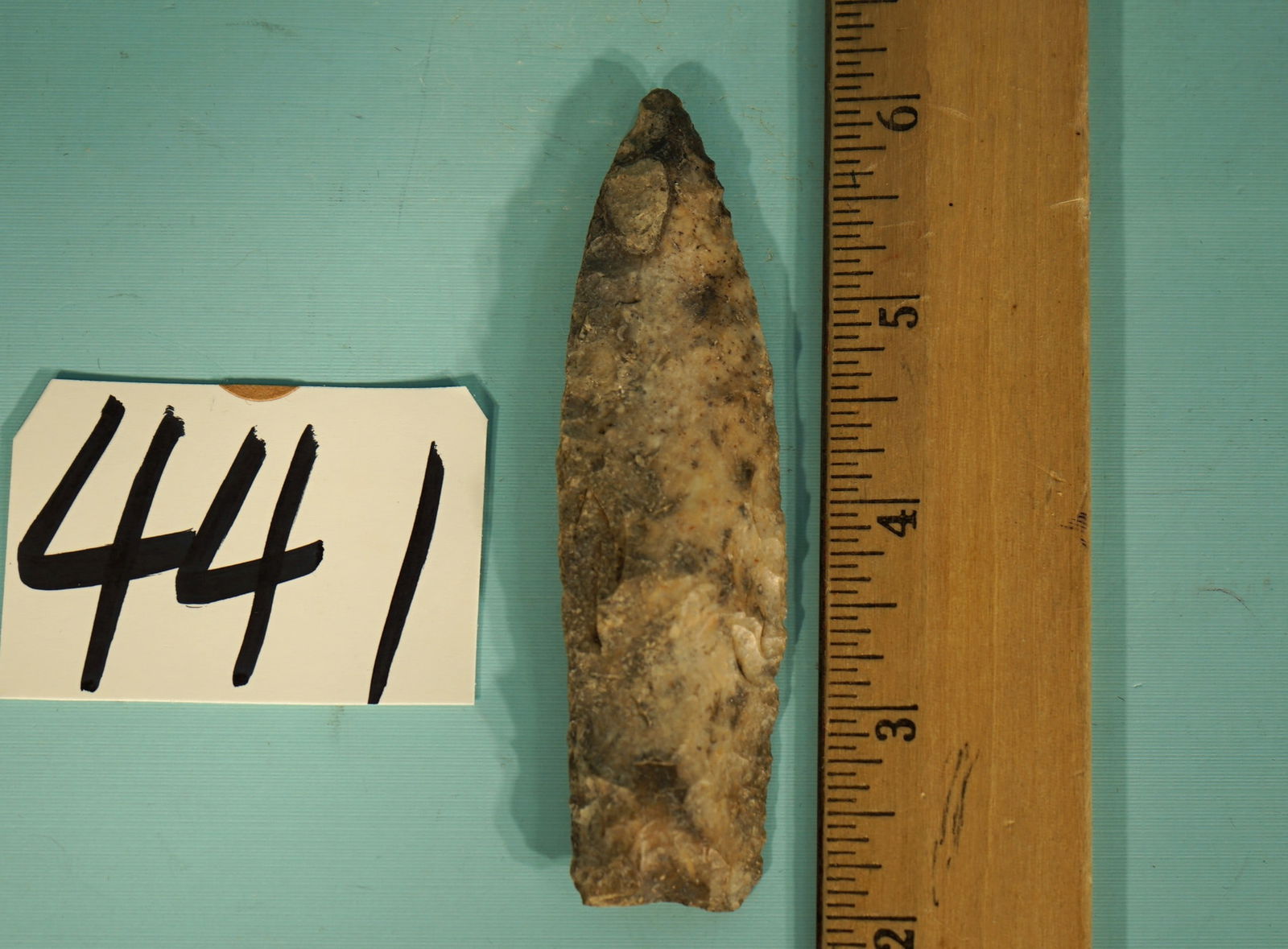 Authentic Paleo Lance Spear Point Artifact Arrowhead (1 of 4)