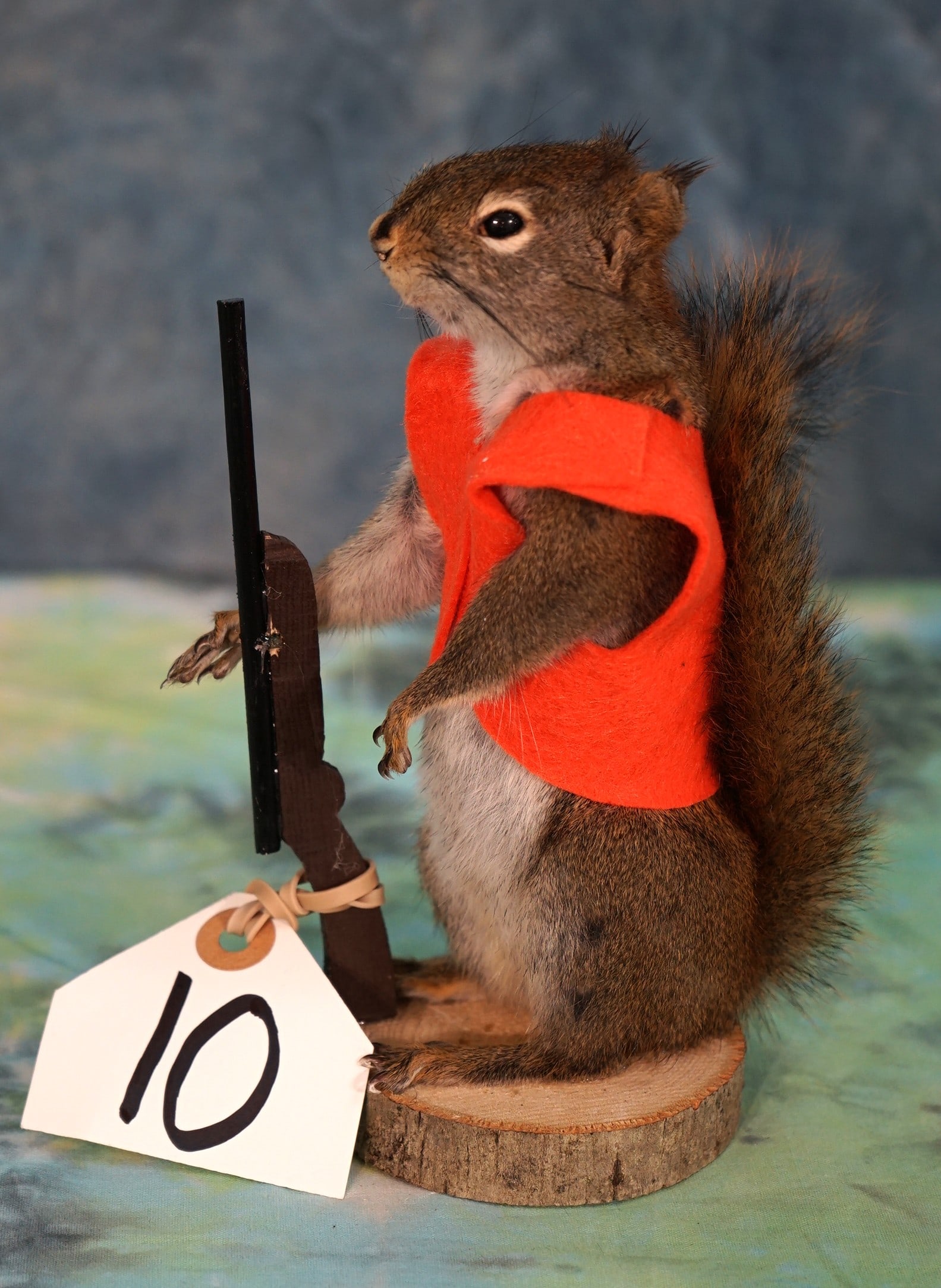 Hunter Squirrel Novelty Taxidermy Mount (1 of 3)