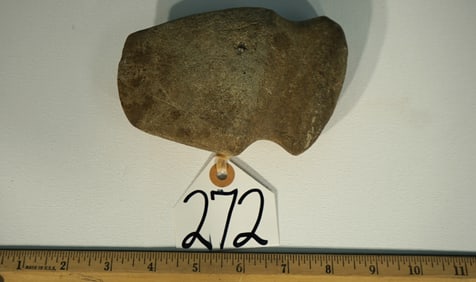 Awesome Full Groove Woodland Period Axe Indian Artifact