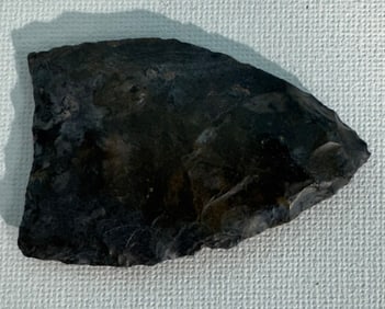 Authentic and Rare Clovis Point Paleo Period Indian Arrowhead Artifact