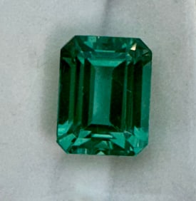 Stunning Octagon cut 10.15ct. Natural Blue Green Tourmaline Loose Gemstone from Brazil