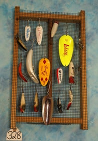 16 Proven Fishing Lures Display