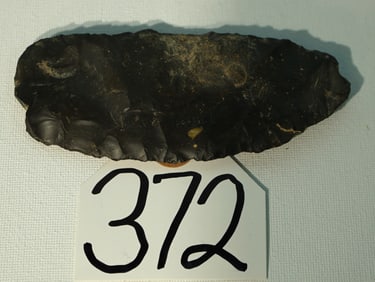 4 3/8" Authentic Paleo Indian Knife Historic Relic Artifact