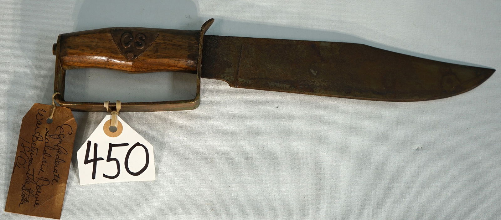 Very Rare Authentic Confederate Bowie Knife Civil War Relic (1 of 4)