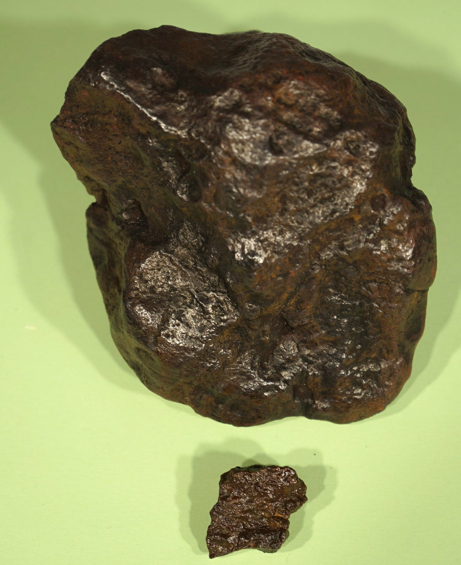 Authentic Nantan & Moroccan Desert Meteorites (1 of 4)