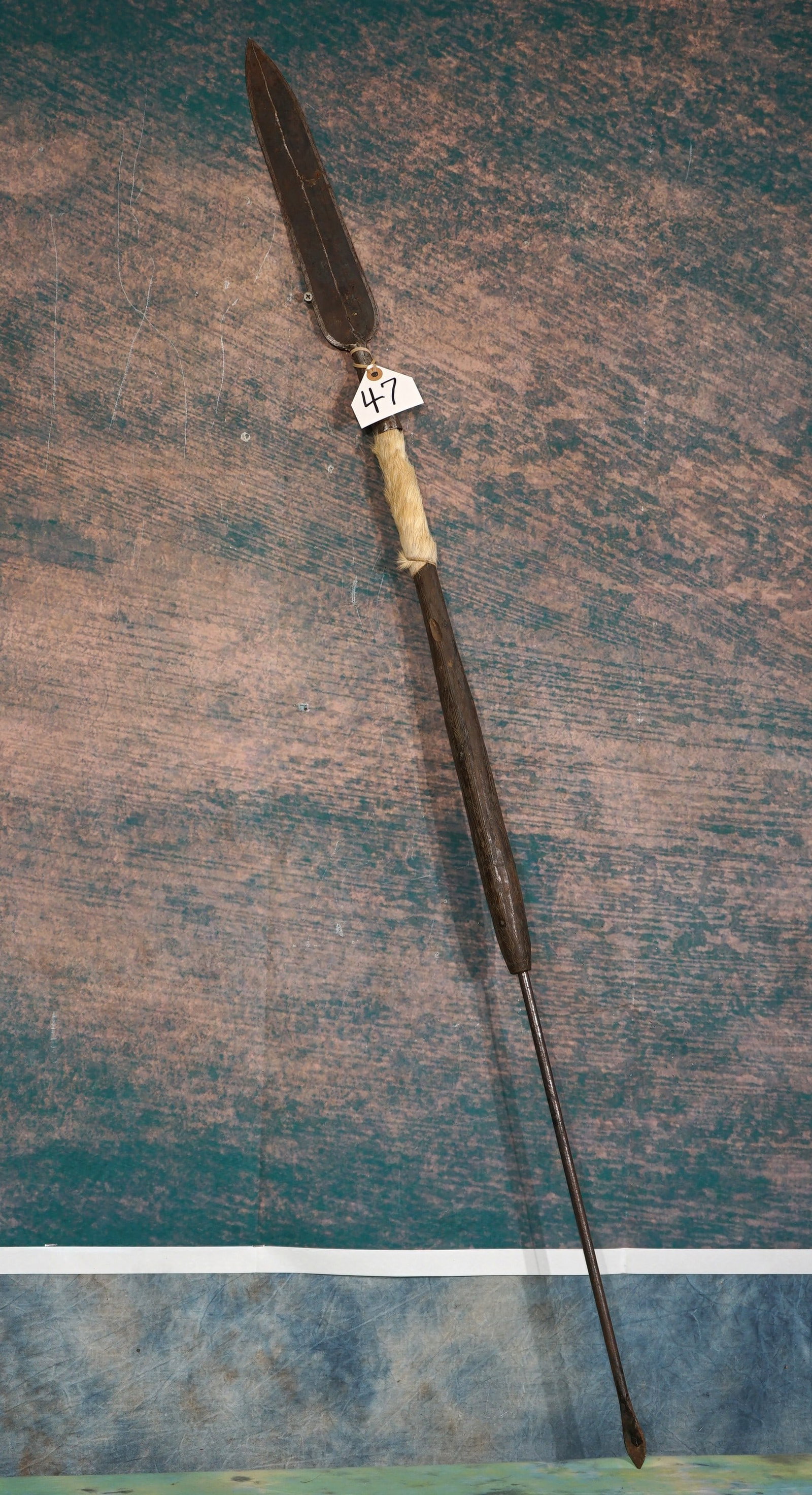 Old Kenyan Hunting Spear circa 1950's (1 of 3)