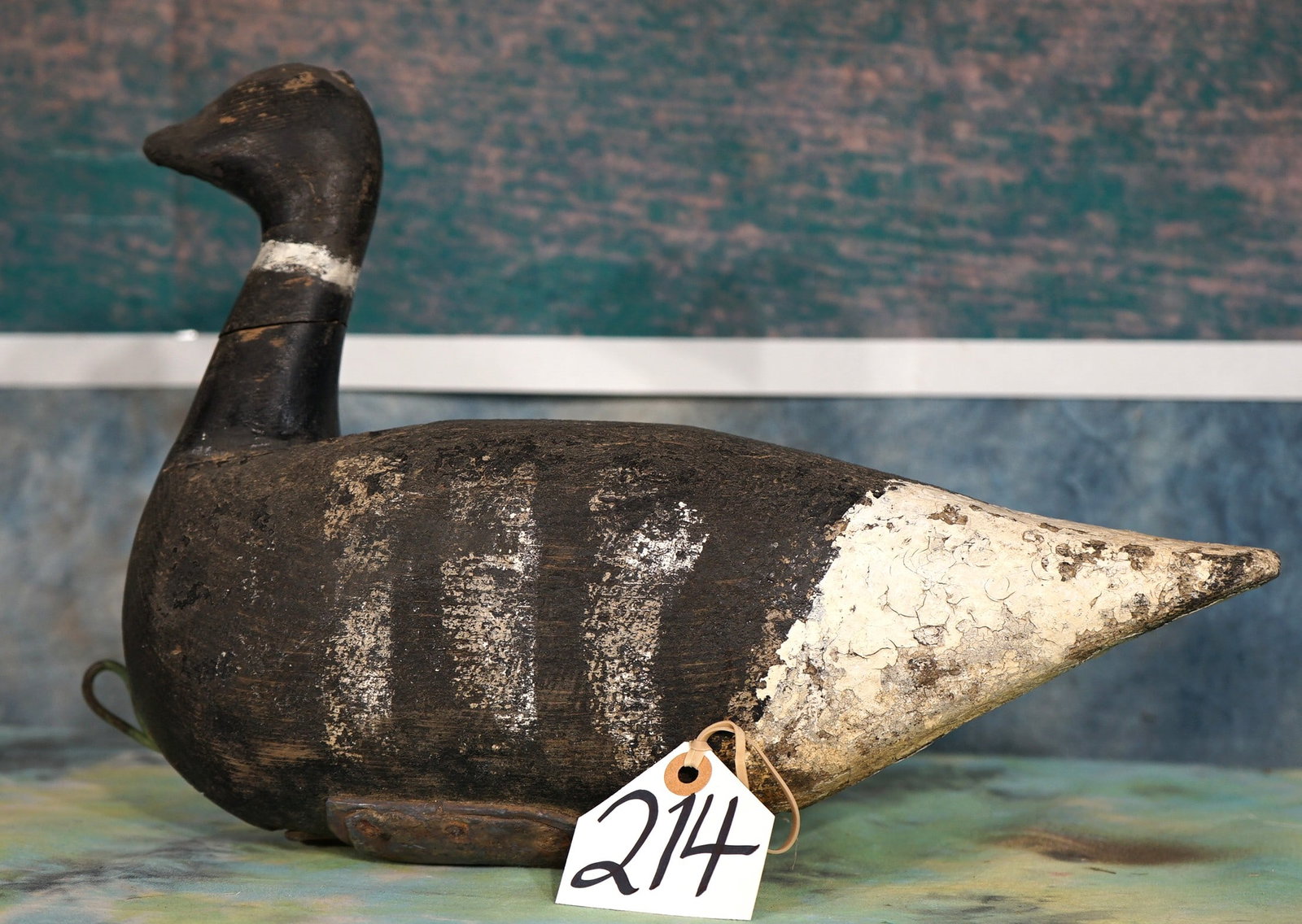 Awesome 100 years old+ Antique Canadian Goose Decoy (1 of 3)